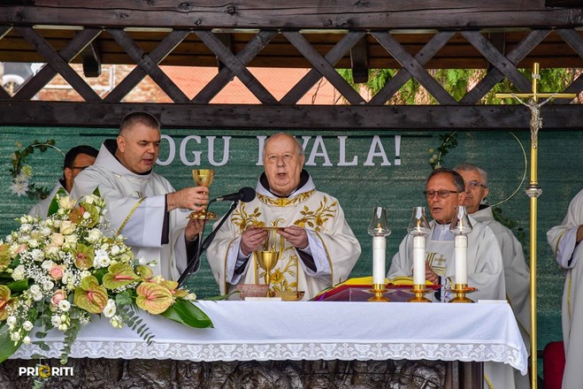 Fra Marijan Opitz proslavio svoj zlatomisnički jubilej - 50. obljetnicu svećeništva